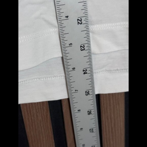 Joseph LTD T Shirt Large Mens White V Neck Perfect Tee Short Sleeve - Picture 4 of 7